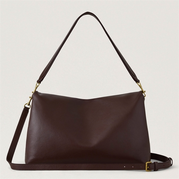 Mulberry Large Delilah Flap Bag Oxblood